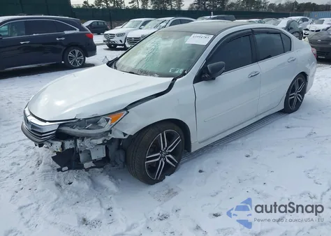 2016 Honda Accord Sport z USA, uszkodzony, nr VIN 1HGCR2F69GA015838